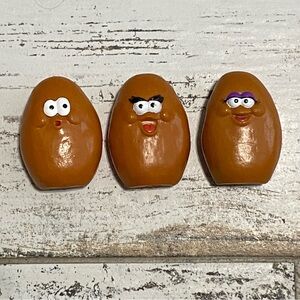 Vintage McDonald’s McNugget Buddies Lot Of 3 1990s Halloween Happy Meal Nuggets